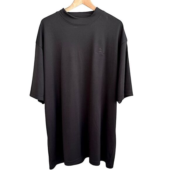 Pebble Beach Performance T-Shirt Men’s XXL Black Short Sleeve Golf Tee - Picture 4 of 9